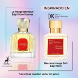 La Rouge Baroque Classico Maison Alhambra Edp 100Ml Unisex - Inspirado en Baccarat Rouge 540 - Maison Francis Kurkdjian