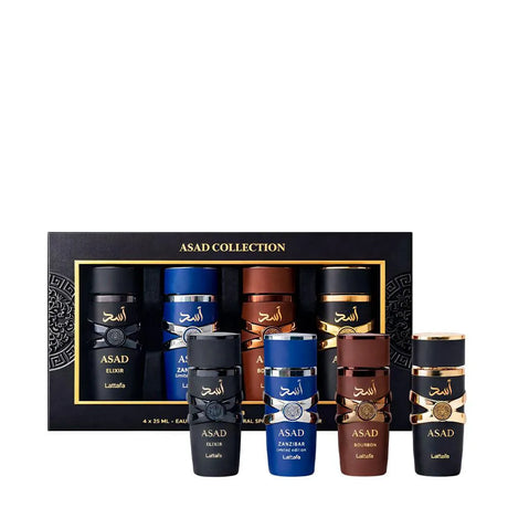 Set Asad Collection Lattaffa Edp 4x25Ml Hombre