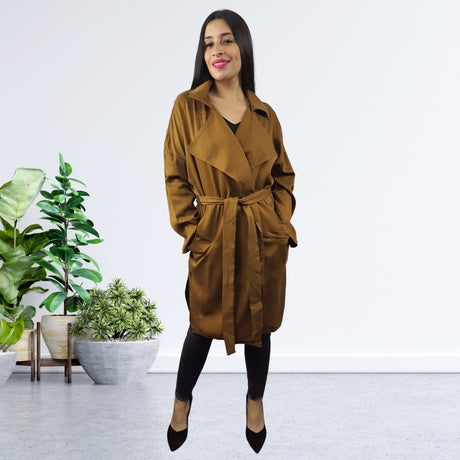 Blazer Vero Moda Marron  Style GILD L/S COAT(NR)
