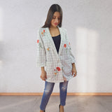 Blazer Vero Moda Blanco Style LOINSEY VANESSA YILIA 3/4 BLAZER(NN)