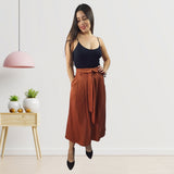 Pantalon Vero Moda Cobre Style HARRY SOFT 7/8 WIDE PANTS(FL)
