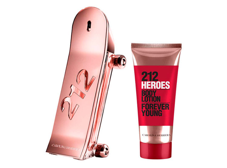 Estuche 212 Heroes 80ML + 100ML B/L Mujer (Rojo)