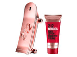 Estuche 212 Heroes 80ML + 100ML B/L Mujer (Rojo)