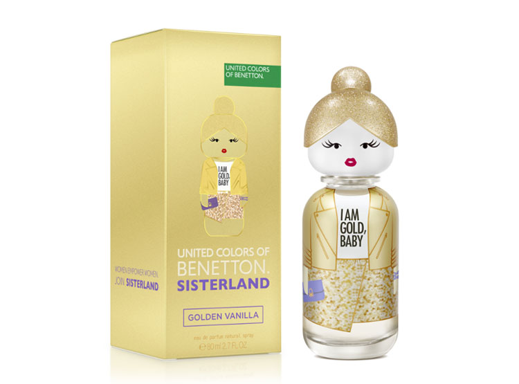 Sisterland Golden Vanilla United Colors Of Benetton Edp 80 Ml Mujer