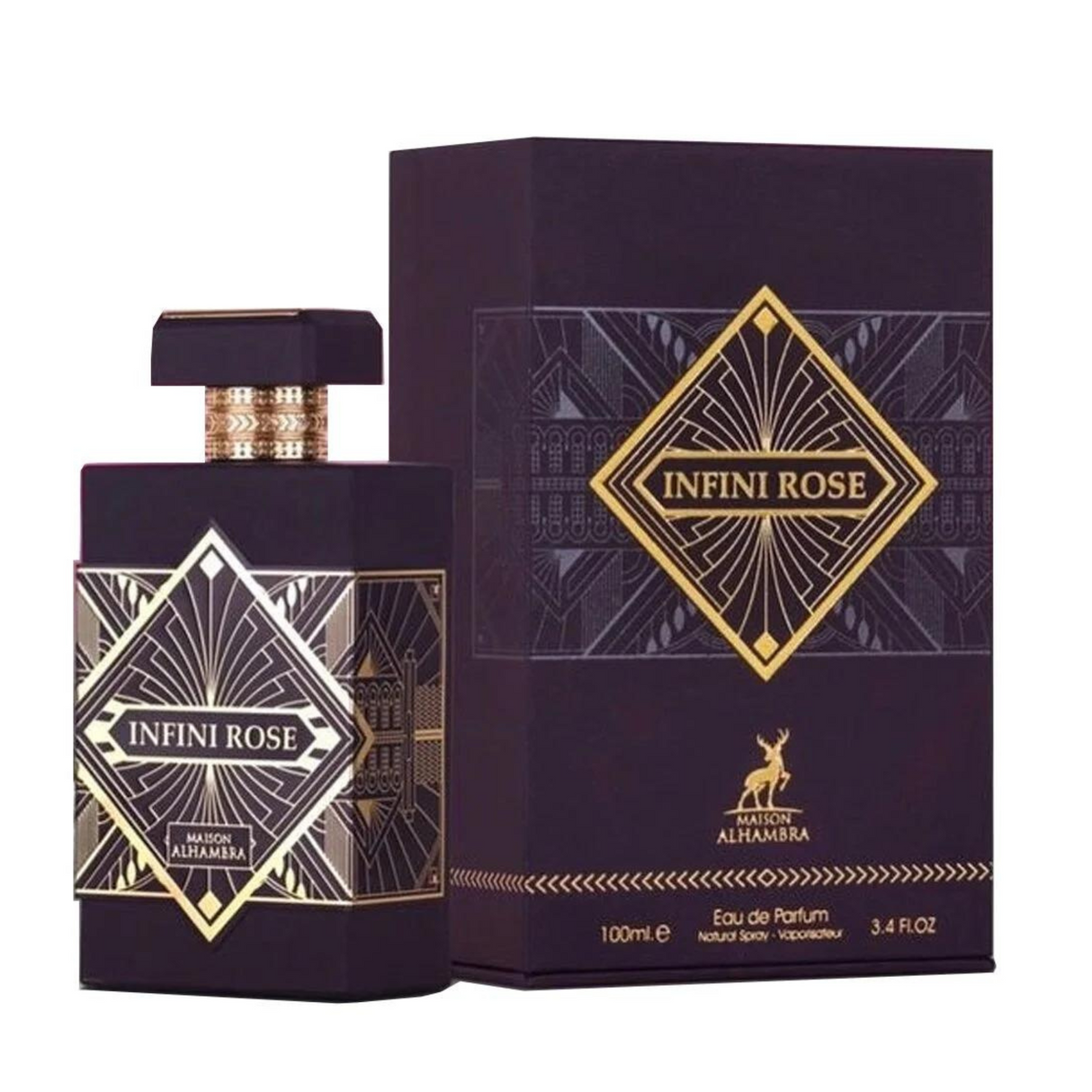 Infini Rose Maison Alhambra Edp 100Ml Unisex- Inspirado en Atomic Rose Initio Parfums Prives
