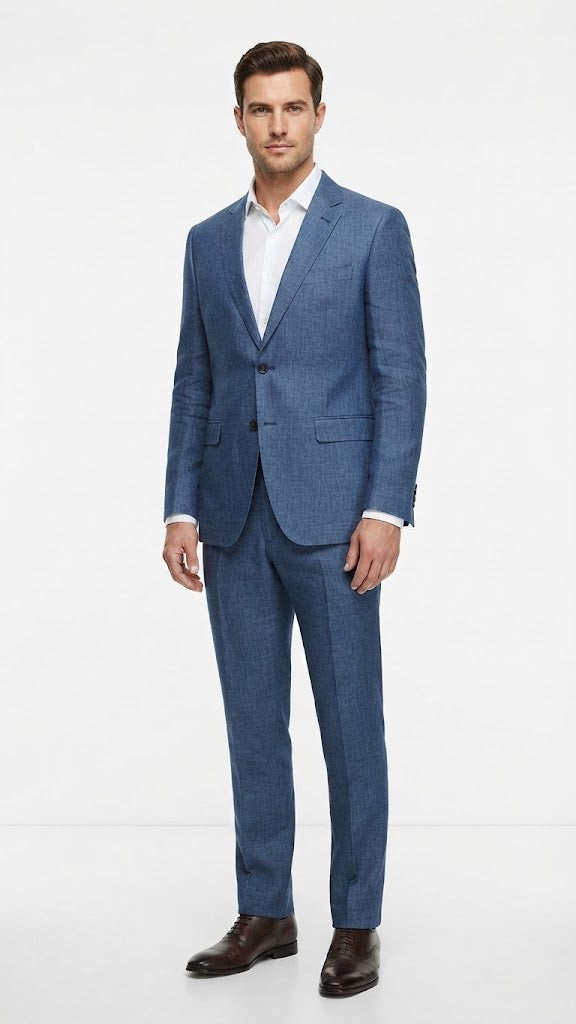 Blazer Azul Marino Selected Hombre 4338