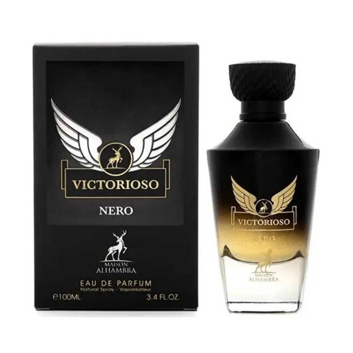 Maison Alhambra Victorioso Nero EDP 100ML - Inspirado en Invictus Victory de Paco Rabanne
