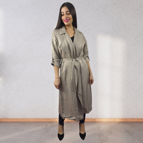 Blazer Vero Moda Marron Claro Style BLAKE L/S COAT(VMC-MM)