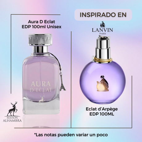 Aura D Eclat Edp 100Ml Unisex Maison Alhambra Perfume- INSPIRADO EN ECLAT D ARPEGE