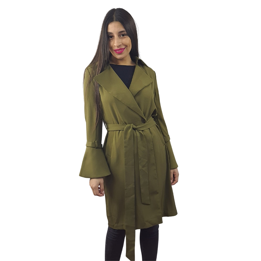 Blazer Vero Moda Verde Oscuro Style KINO L/S COAT(VMC-NC)