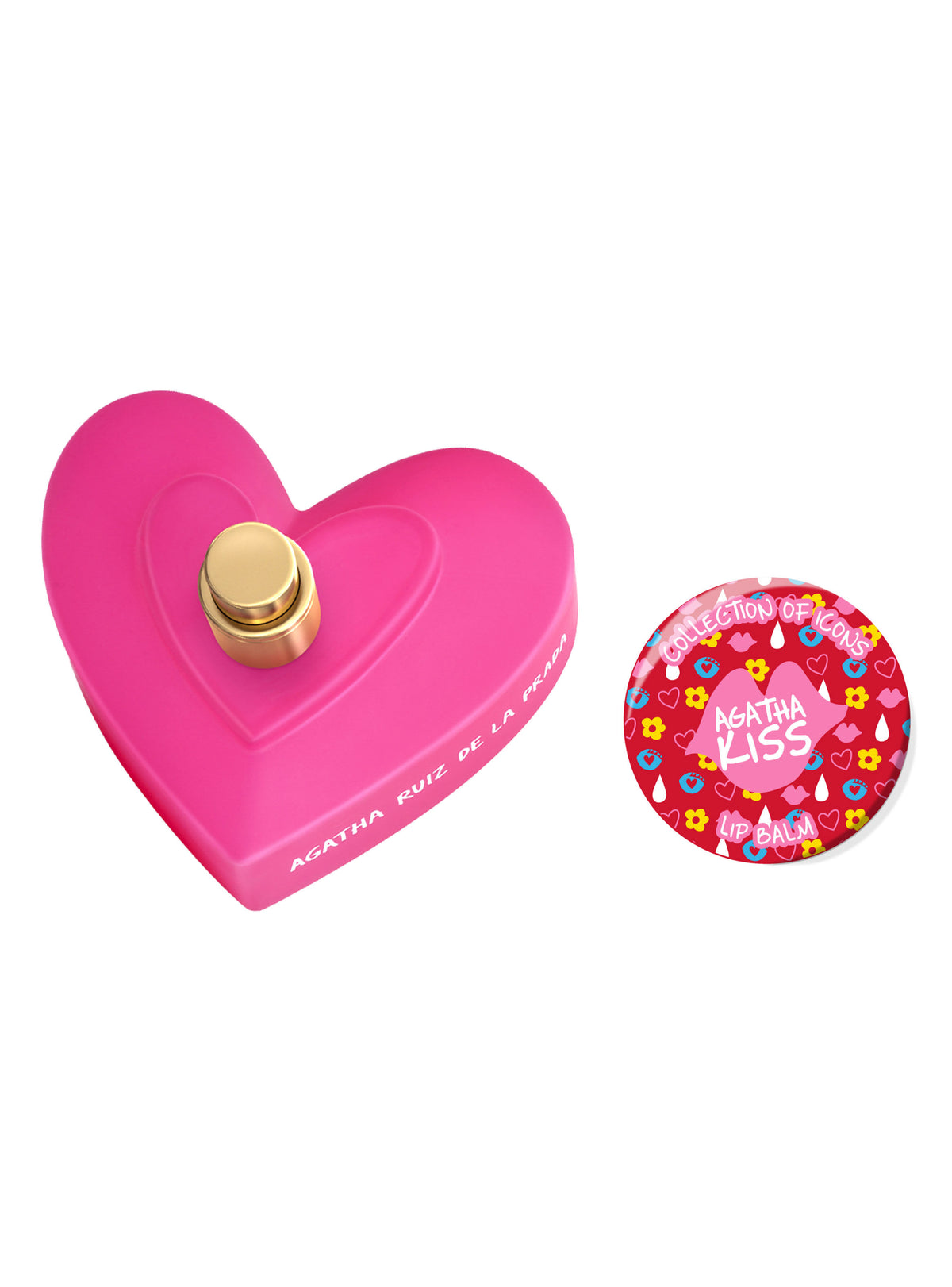 Estuche Love Love Love Agatha Ruiz De La Prada Edt 80ml + 15g Balsamo Labial