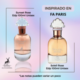 Sunset Rose 100Ml Unisex Maison Alhambra Perfume - INSPIRADO EN SOLEIL ROSE