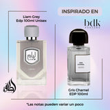 Liam Grey Lattafa Edp 100Ml Unisex - Inspirado en Gris Charnel