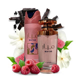 Estuche Mayar Lattafa Edp 100Ml + 200ML Deo Mujer - inspirado en Mugler Angel Nova
