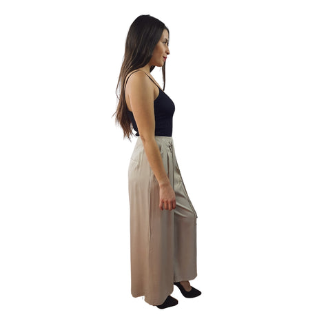 Pantalon Vero Moda Beige Style BERTHA SOFT 9/10 WIDE PANTS(NR)