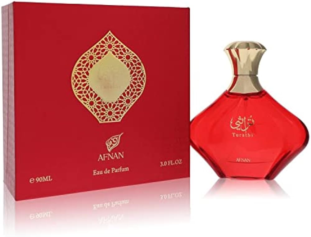 Turathi Red Edp 90Ml Mujer Afnan Perfume- Inspirado En Roses Musk De Montale