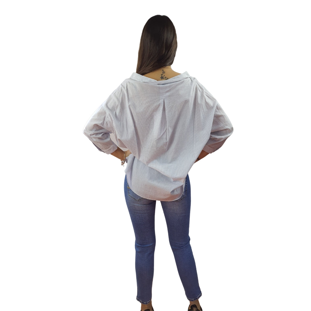 Blusa Vero Moda Azul  Style SURPRISE 3/4 SHIRT(MM)