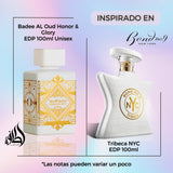 Badee AL Oud Honor & Glory Lattafa Edp 100ML Unisex - Inspirado en Tribeca NYC EDP