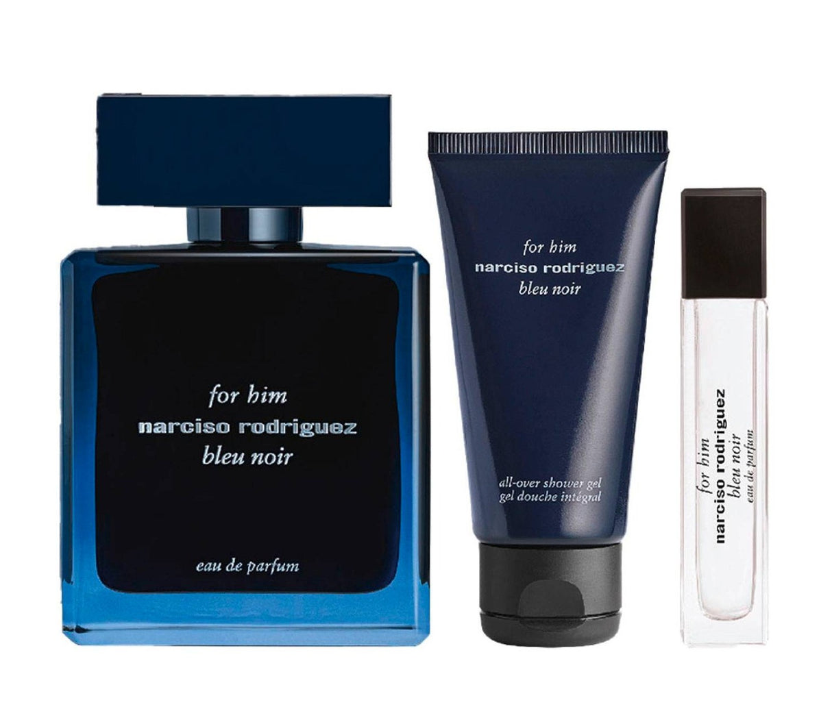 Estuche Narciso Rodriguez Blue Noir Edp 100ml+10Ml+S/G 50Ml