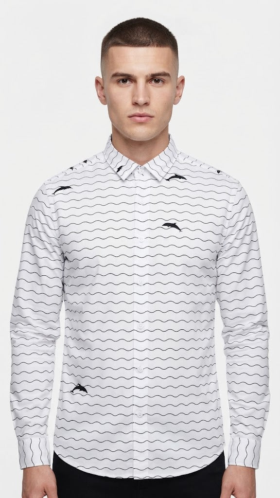 Camisa Blanca Selecetd Hombre 7182
