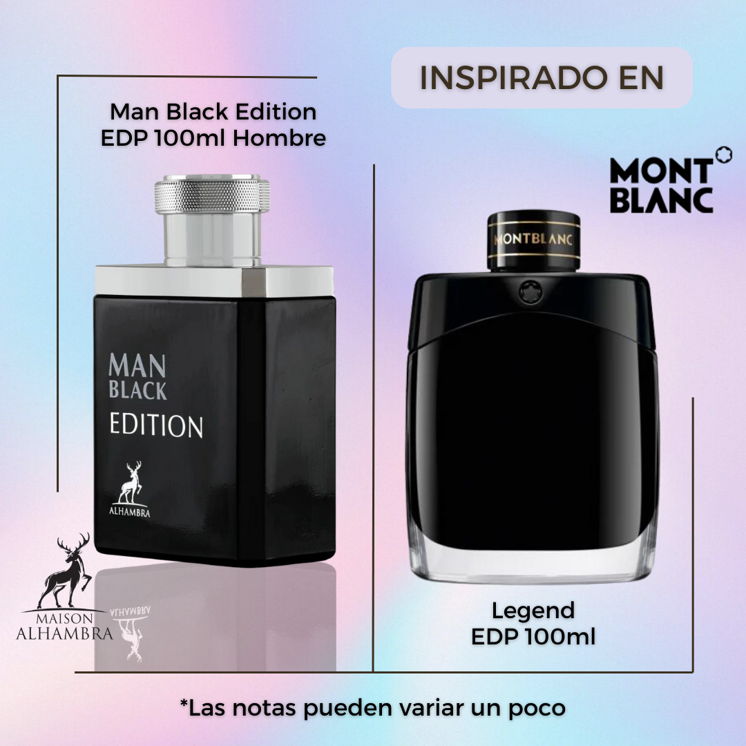 Men Black Edition Maison Alhambra Edp 100Ml Hombre