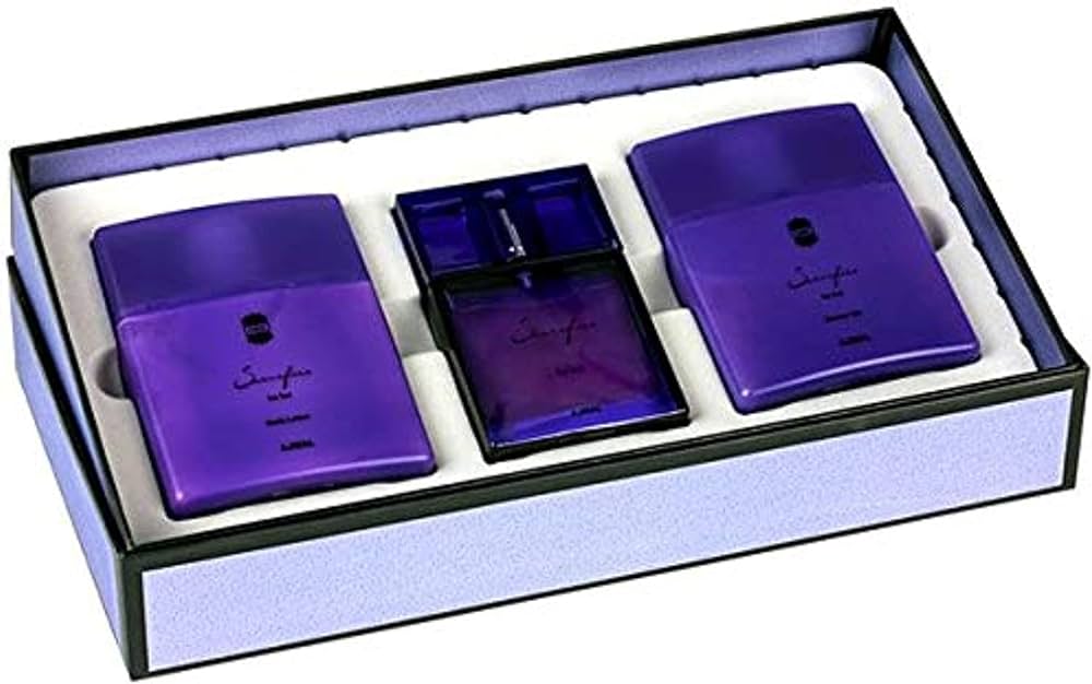 Estuche Sacrifice Ajmal 50ML+225ML S/L+225ML B/L Mujer