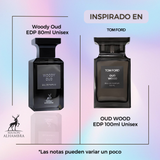 Woody Oud Maison Alhambra Edp 80Ml Unisex- Inspirado En Oud Wood De Tom Ford