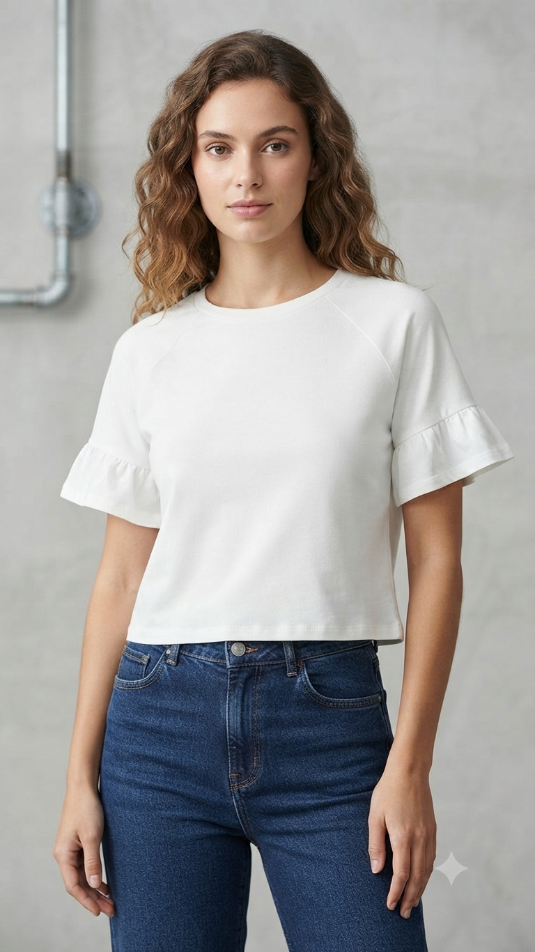 Camiseta Blanca Only Mujer 7784