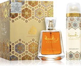 Raghba Lattafa Edp 100ML+50ML Deo Unisex- Inspirado en 24 Gold 24
