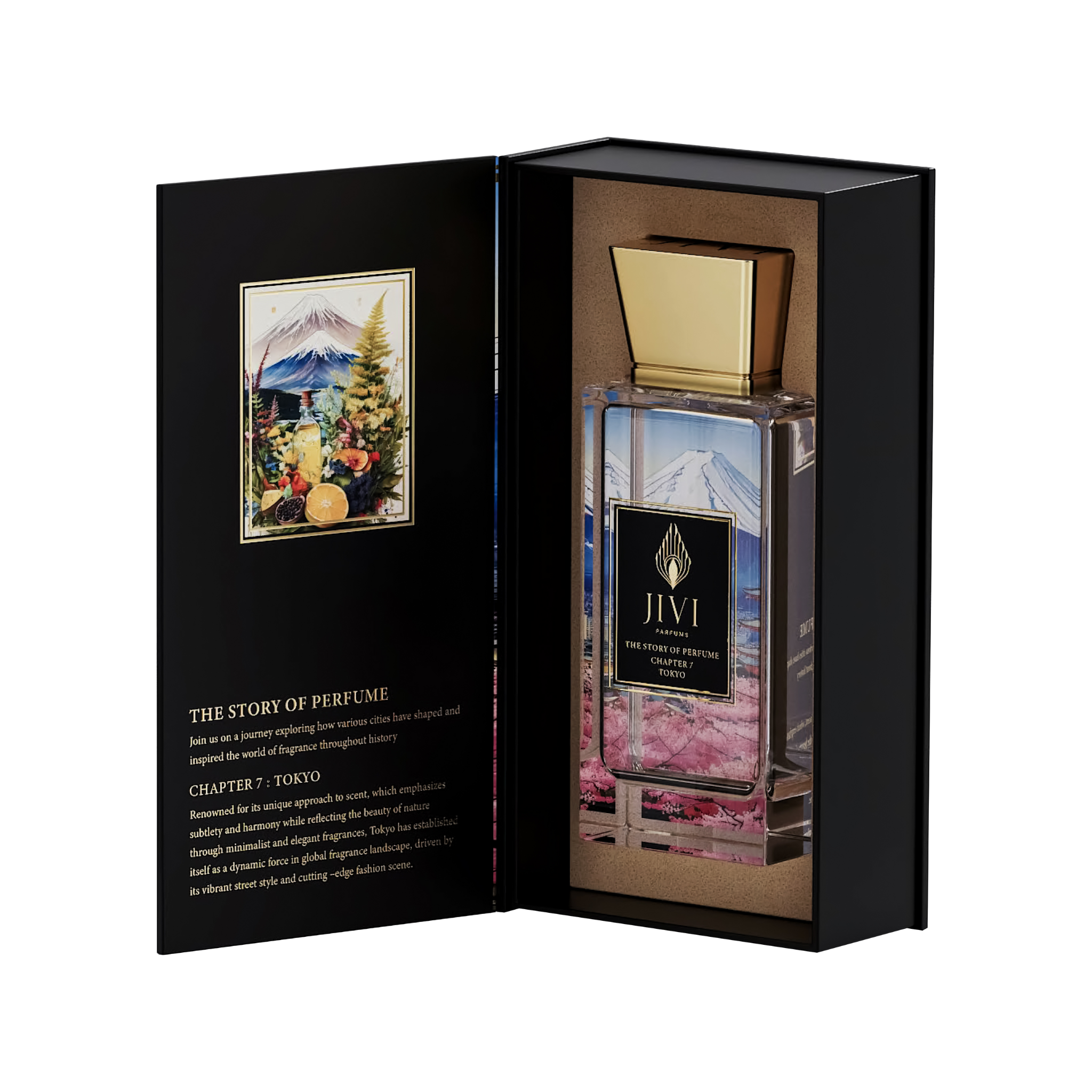 Chapter 7 Tokyo the Story of Perfume Jivi Edp 100ML Unisex - Inspirado en Cassiopea Tiziana Terenzi