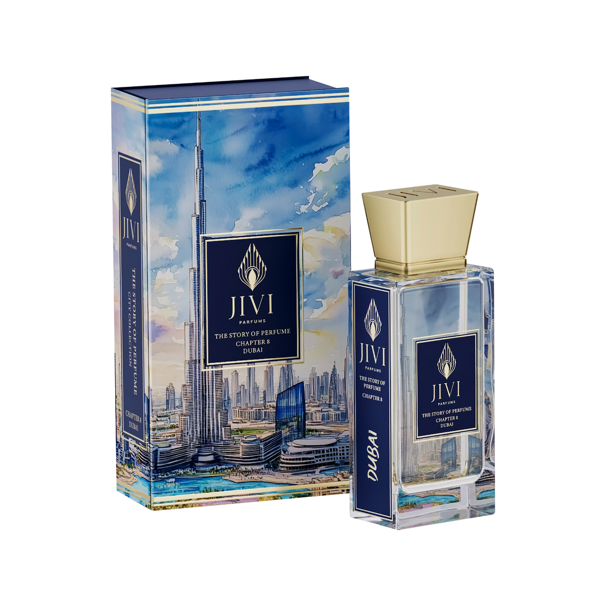 Chapter 8 Dubai the Story of Perfume Jivi Edp 100ML Unisex - Inspirado