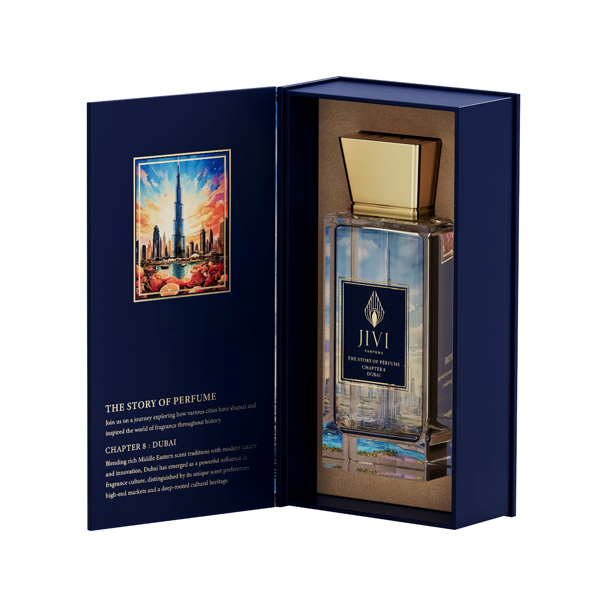 Chapter 8 Dubai the Story of Perfume Jivi Edp 100ML Unisex - Inspirado en Lira Casamorati Xerjoff