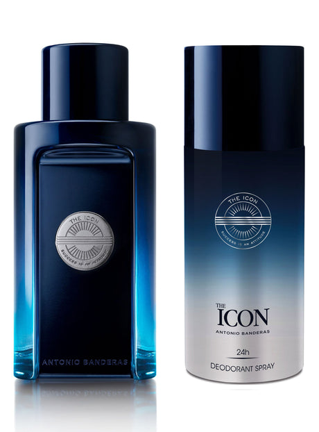 Estuche The Icon Azul Antonio Banderas 100ML+150Ml Deo Hombre