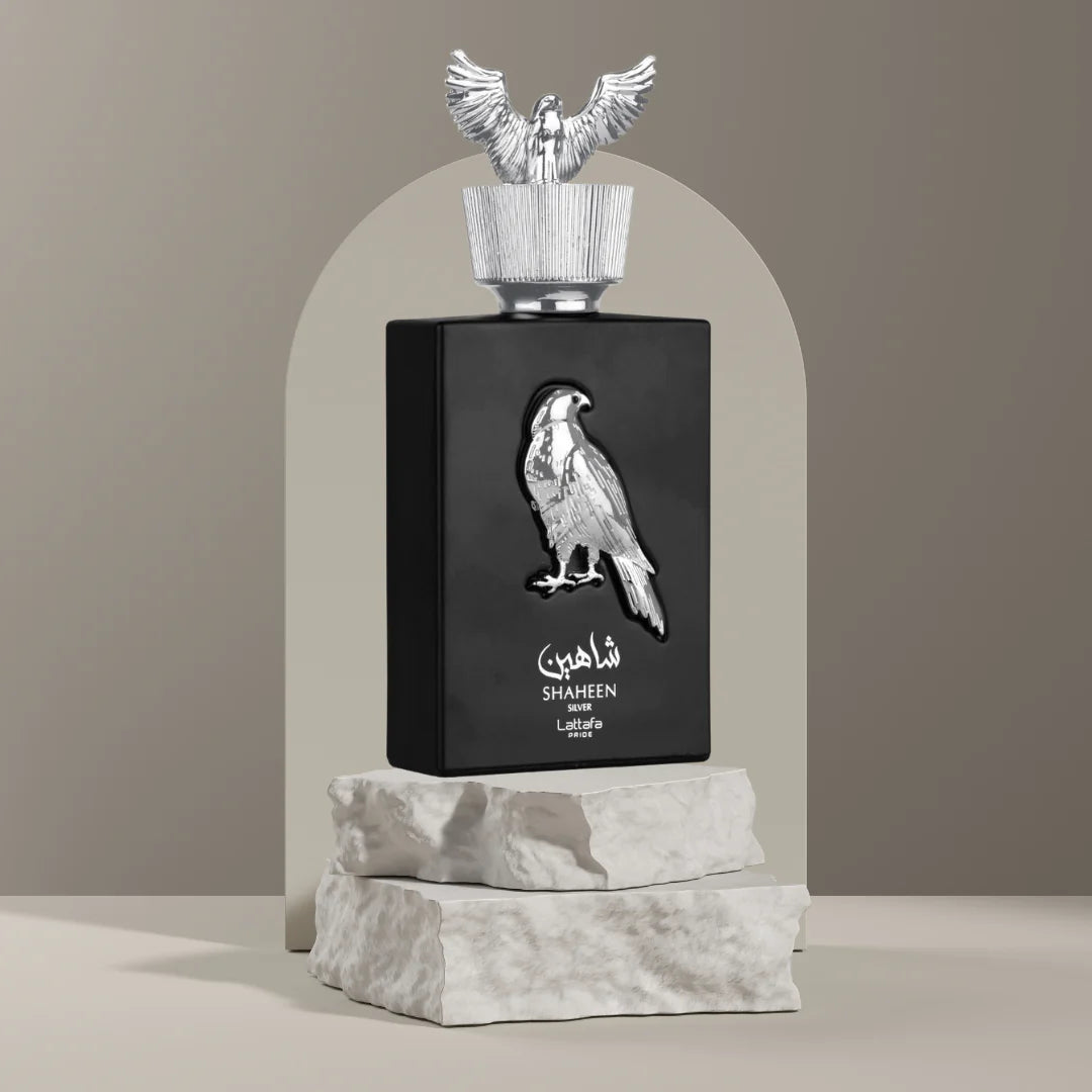 Shaheen Silver Lattafa Edp 100Ml Unisex-Inspirado en Aventus Creed