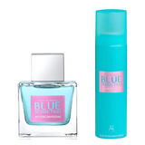 Estuche Blue Seduction Antonio Banderas Edt 80Ml+150Ml 24h Deo Mujer85