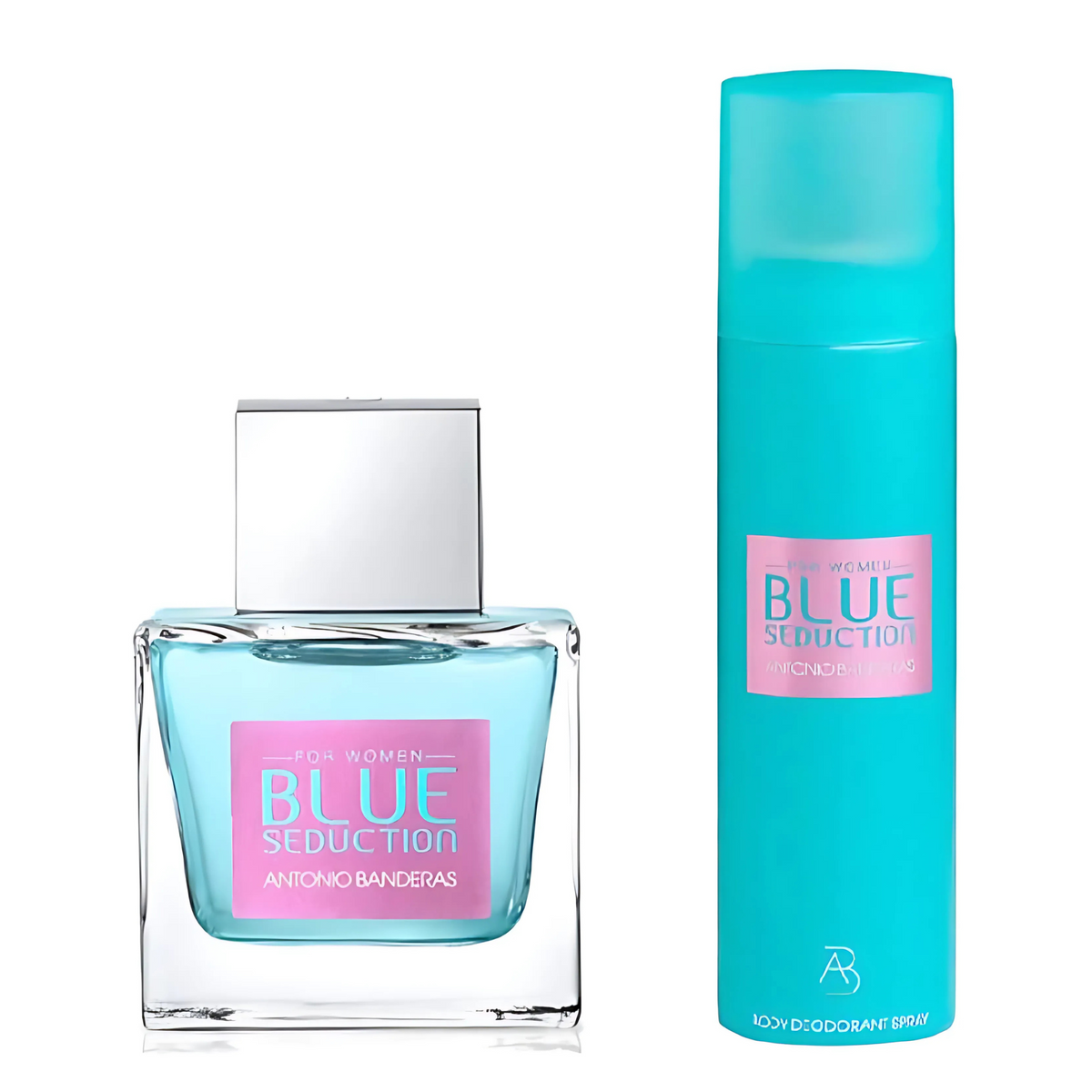 Estuche Blue Seduction Antonio Banderas Edt 80Ml+150Ml 24h Deo Mujer85