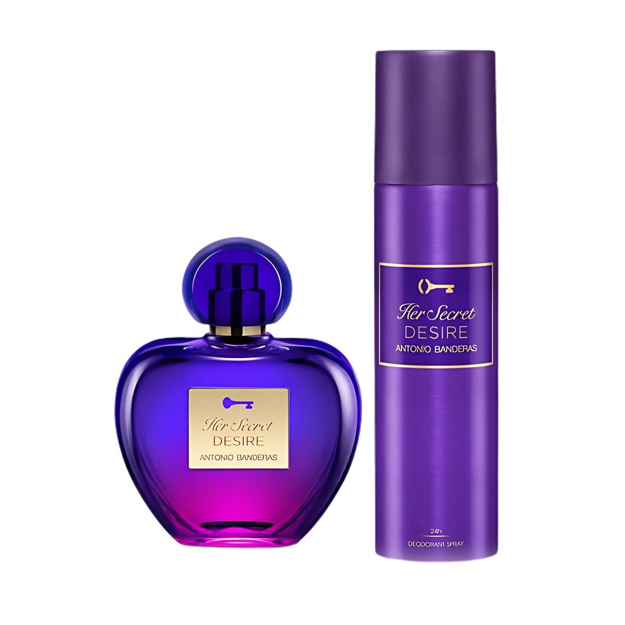 Estuche Her Secret Desire Antonio Bandera Edt 80ML +150ML Deo Mujer