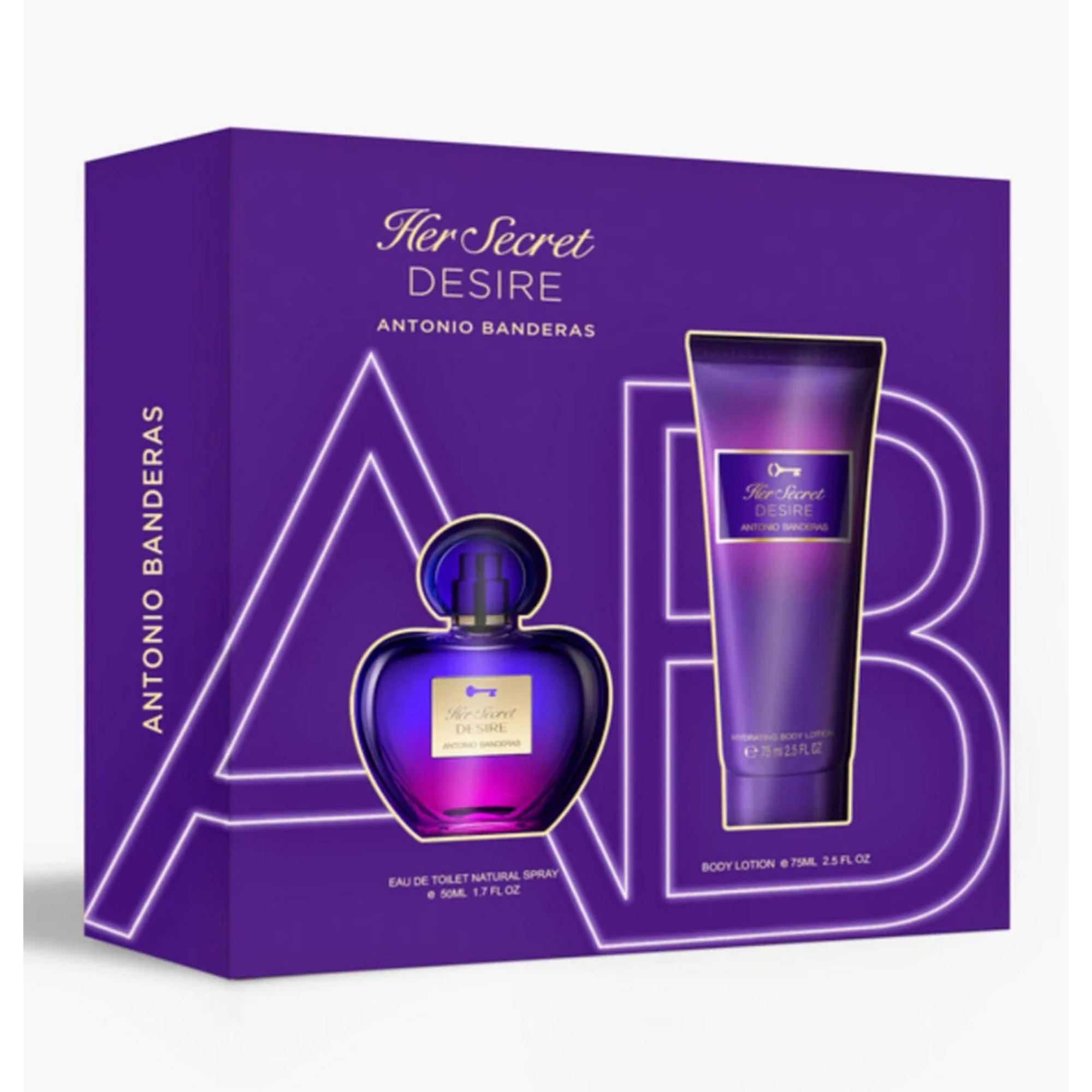 Estuche Desire Antonio Bandres 80ML+ 150ML Deo Mujer