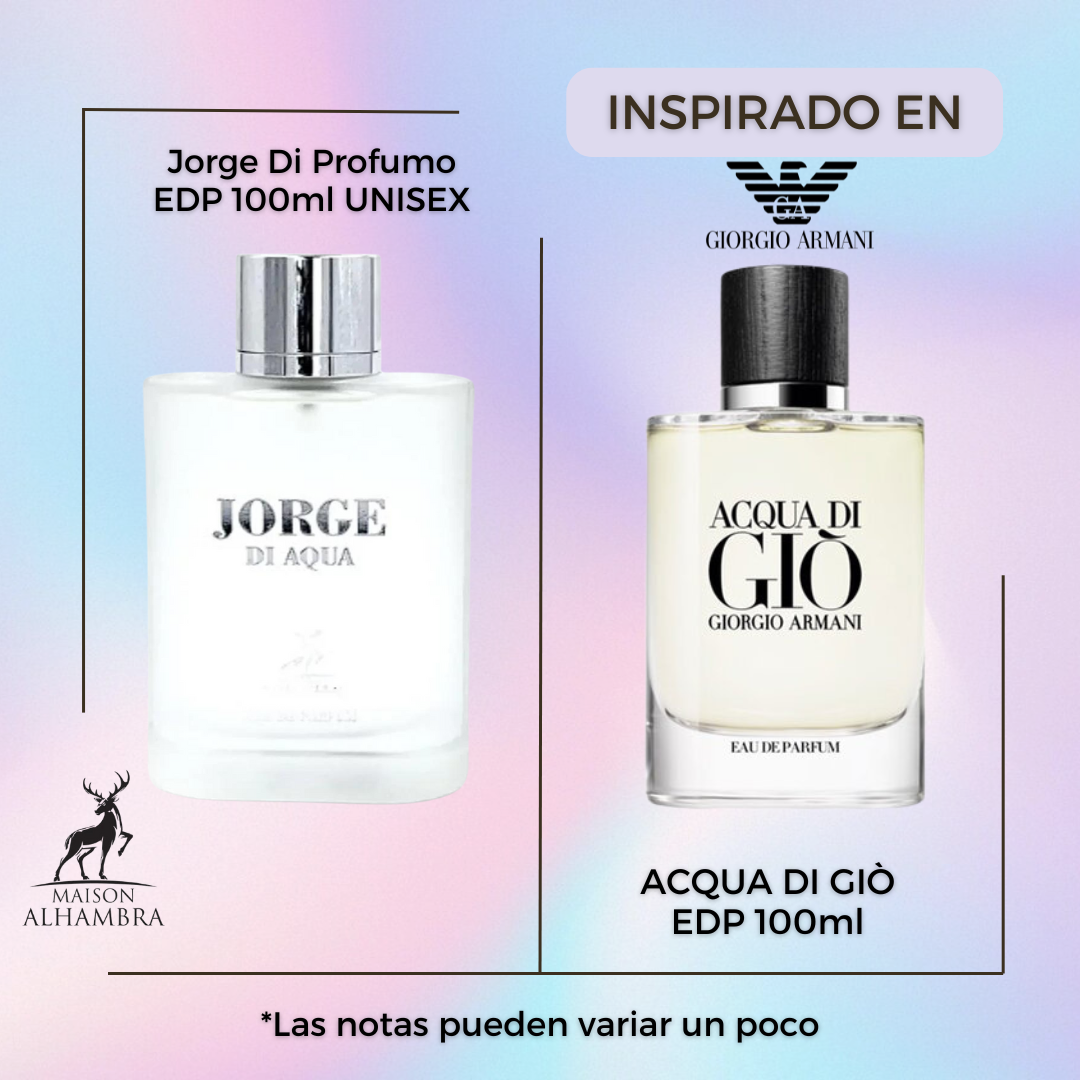 Jorge Di Profumo Aqua Maison Alhambra Edp 100Ml Unisex