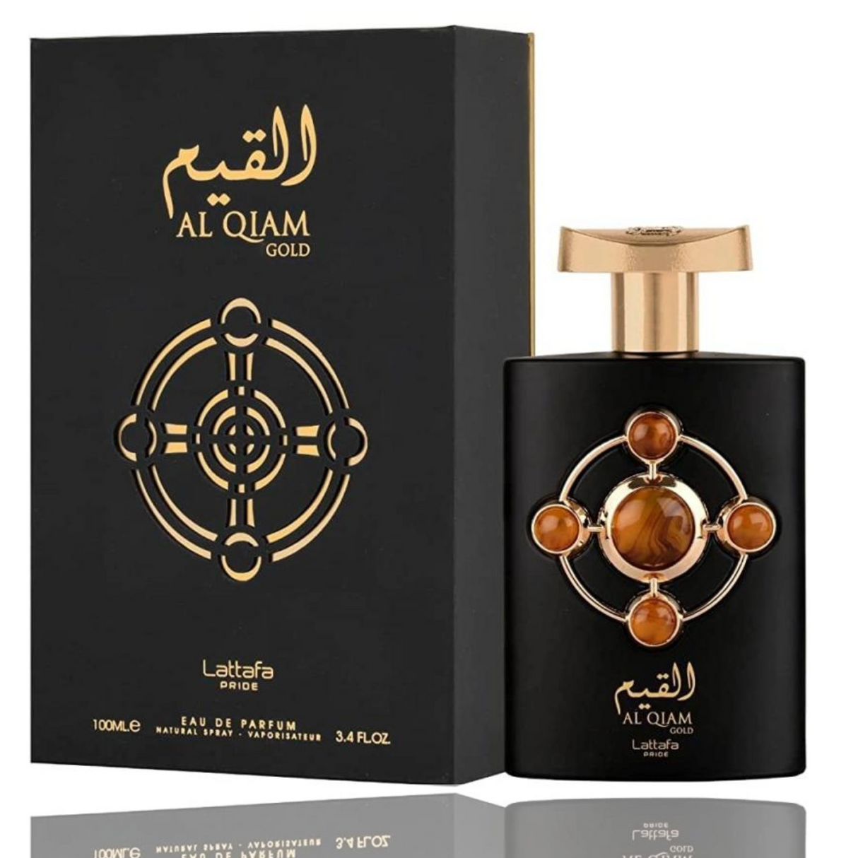 AL Qiam Gold Lattafa Edp 100ML Unisex- Inspirado En Ombre Nomade Louis Vuitton