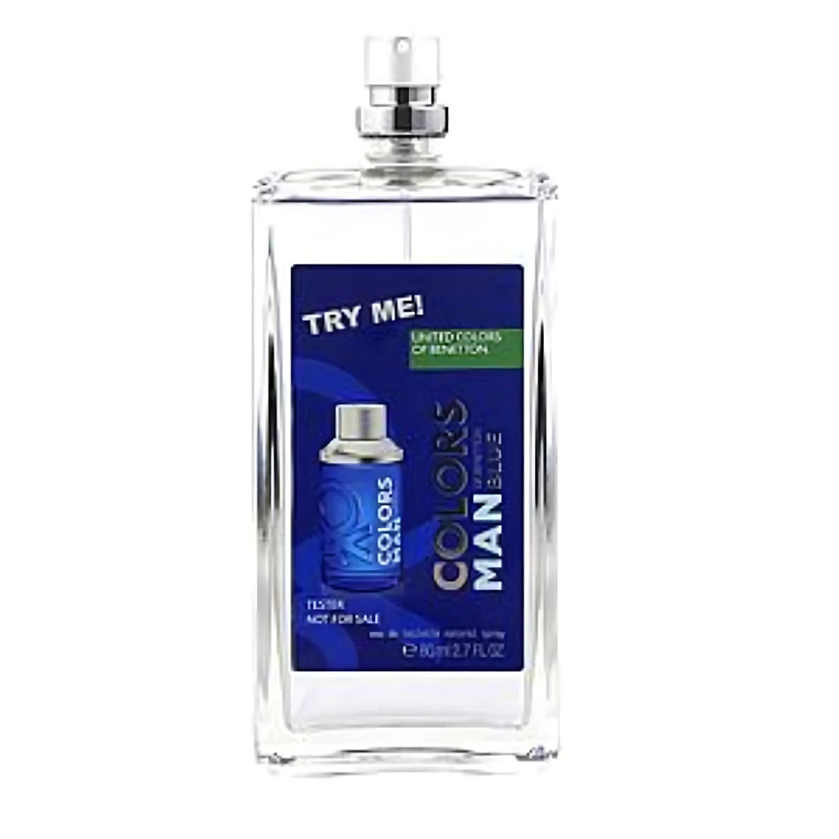 Colors Blue Man Benetton Edt 80Ml Hombre Tester