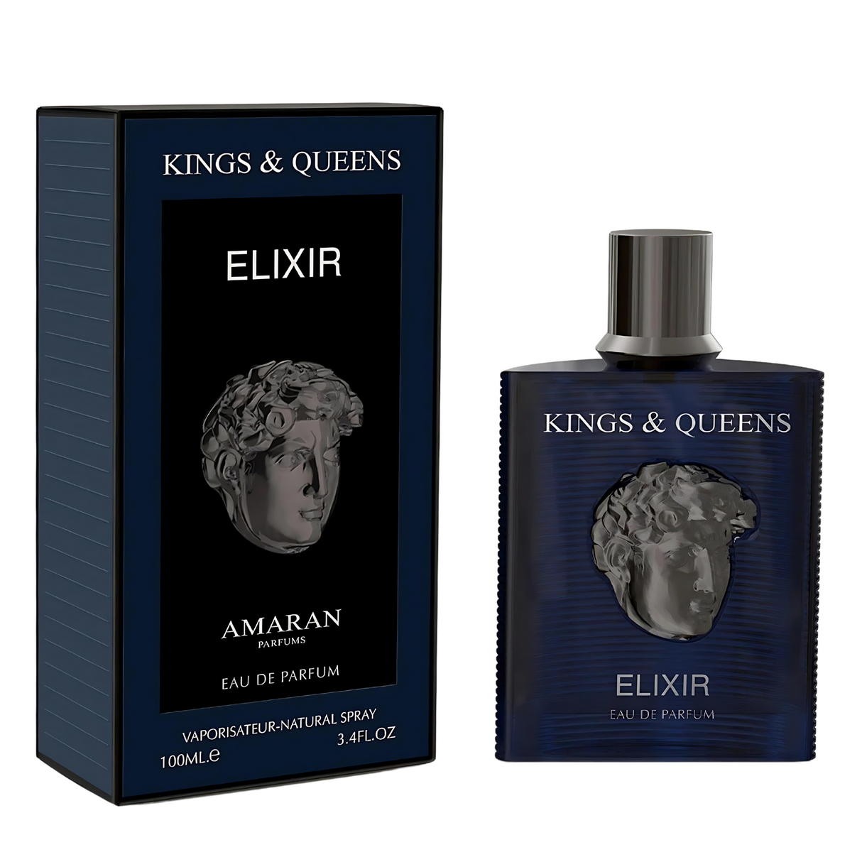 Kings & Queens Elixir Amaran Parfums Edp 100ML Unisex- Inspirado en Sauvage Elixir Dior