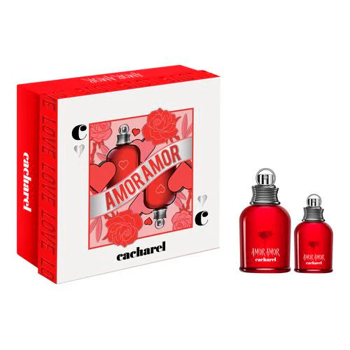 Estuche Amor Amor Edt 100ml + 30ml Mujer (Nuevo)