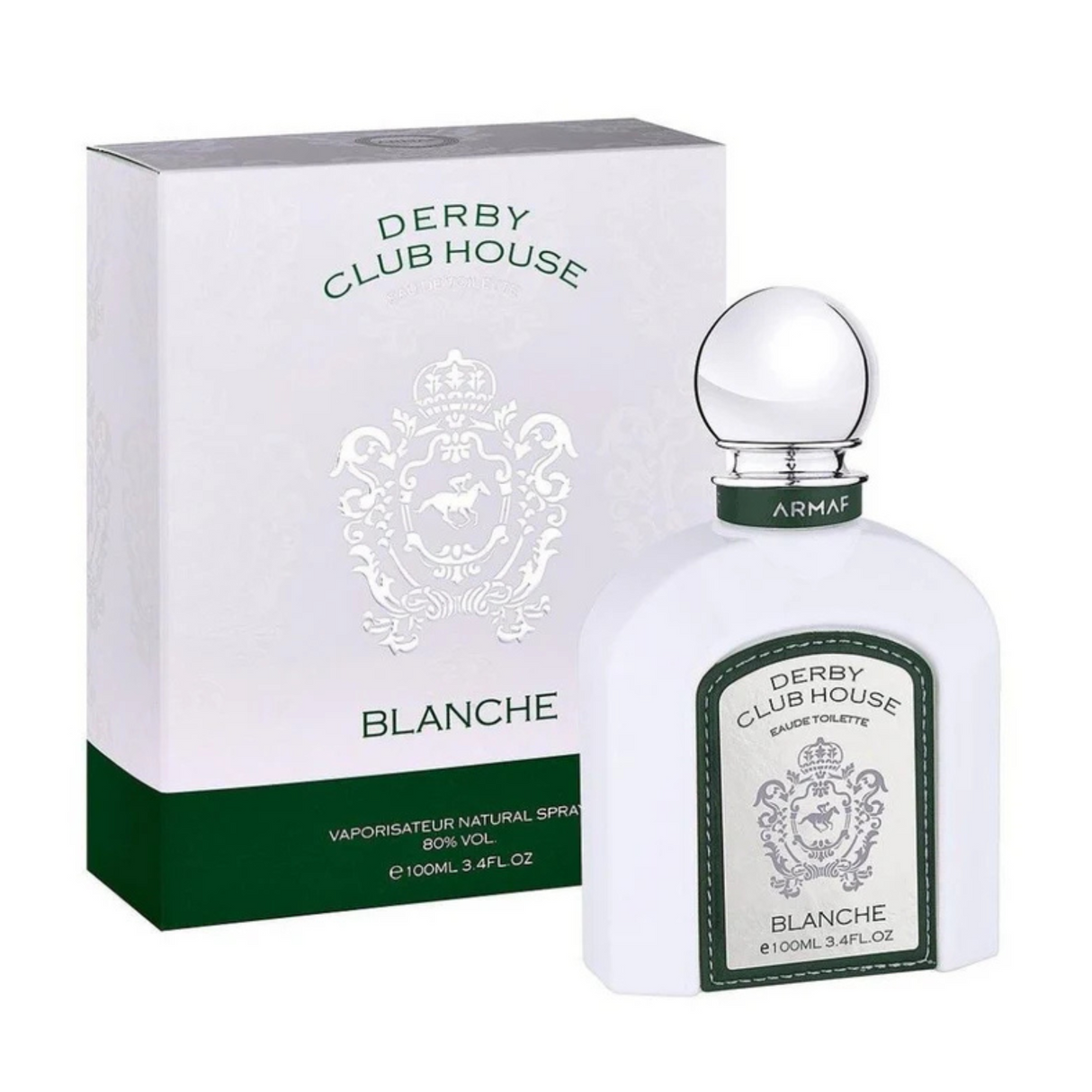 Derby Club House Blanche Armaf Edp 100ML Hombre- Inspirado en Silver Mountain Water Creed