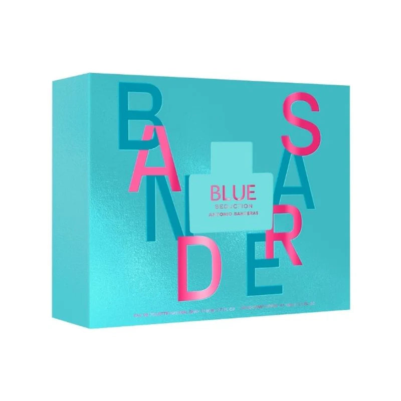 Estuche Blue Seduction Antonio Banderas Edt 80Ml+150Ml 24h Deo Mujer85