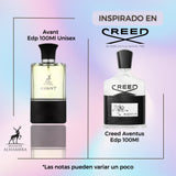 Avant Maison Alhambra Edp 100ML Unisex- Inspirado en Aventus Creed