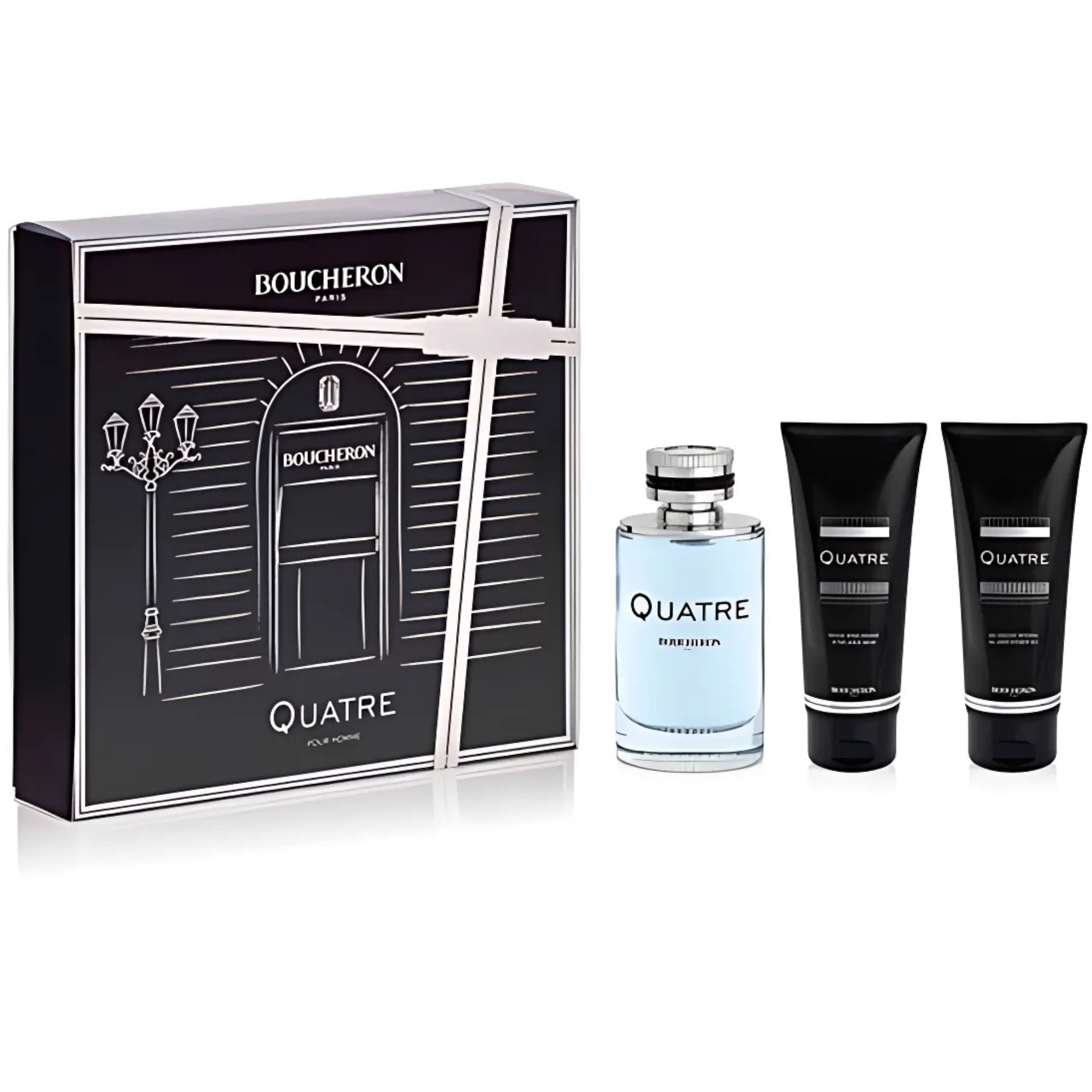 Estuche Quatre Boucheron Edt 100Ml+100Ml A/S Hombre