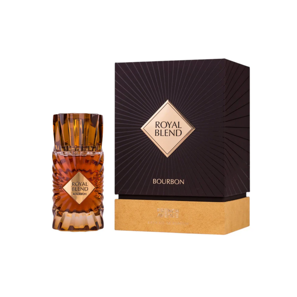 French Avenue Royal Blend Bourbon EDP 100 ml Unisex - Inspirado en Angels' Share Paradis de By Kilian