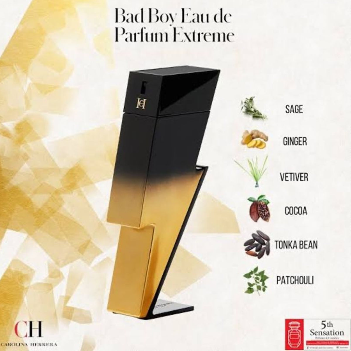 Bad Boy Extreme Carolina Herrera Edp 100ML Hombre