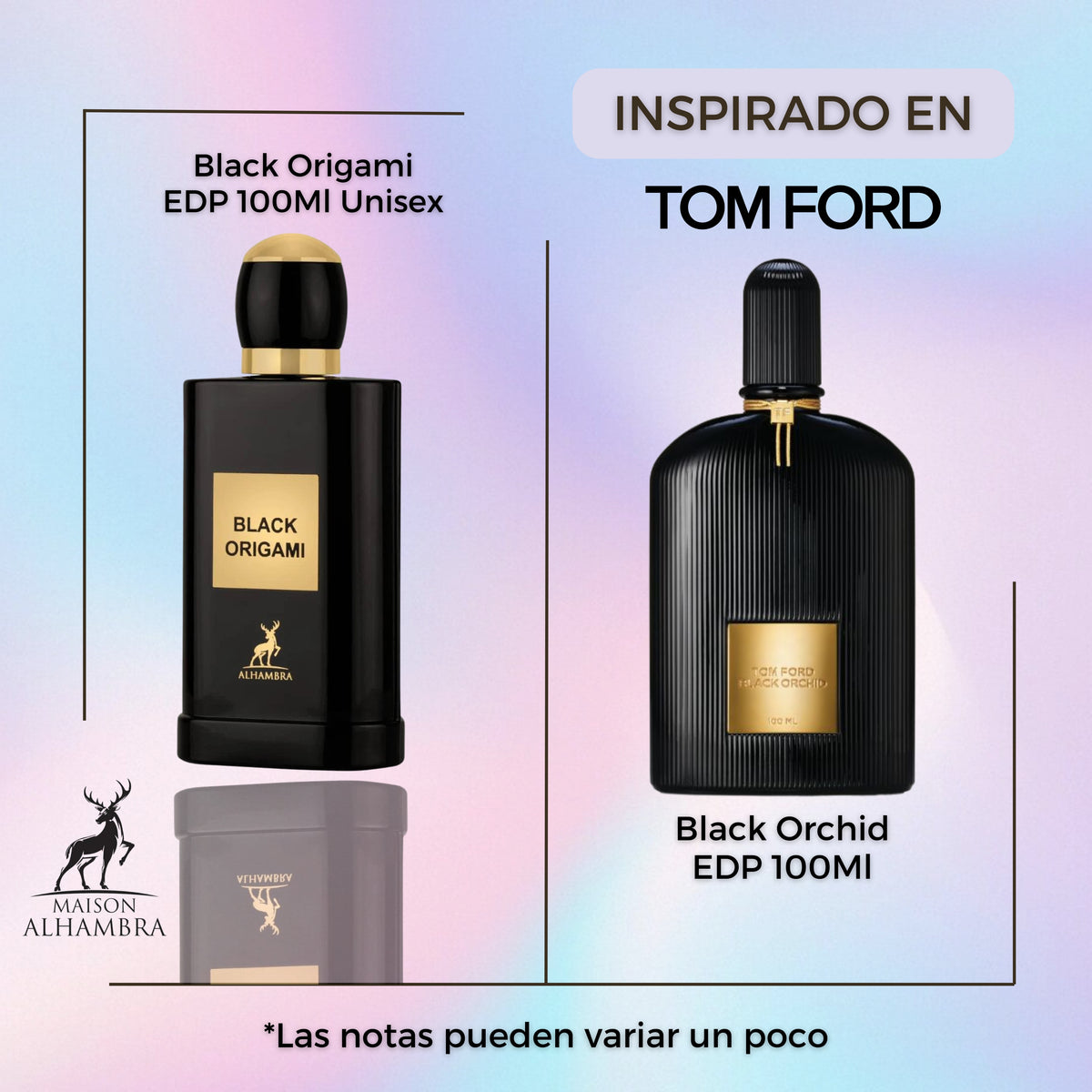 Black Origami Maison Alhambra Edp 100ML Unisex-Black Orchid Tom Ford